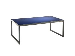 Sydney Cocktail Table in Blue (CEST-025) -- Trade Show Furniture Rental